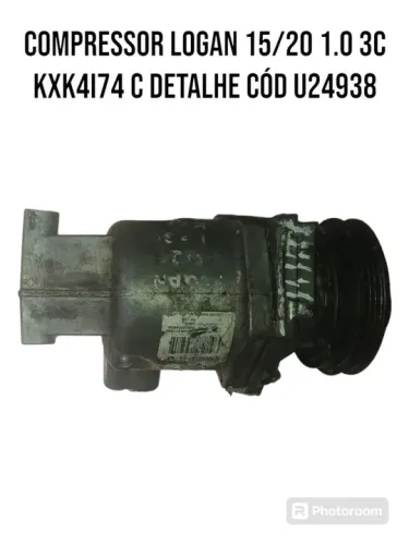 Compressor Logan 1.0 15/20 KXK4174 C Detalhe