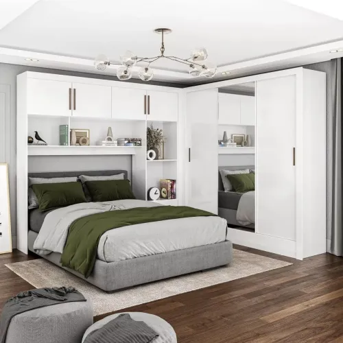 Guarda Roupa Modulado Santiago Plus - Entrega Rápida