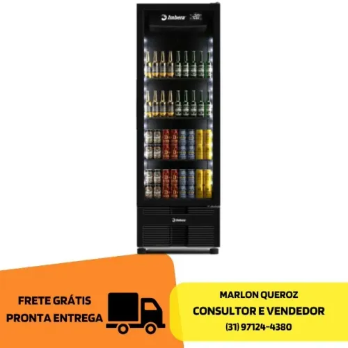 Cervejeira Imbera 484 Litros Bivolt porta de Vidro