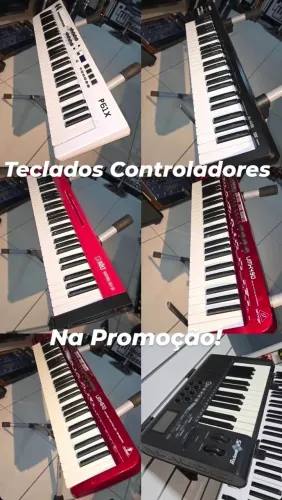 Teclados controladores em promoção!