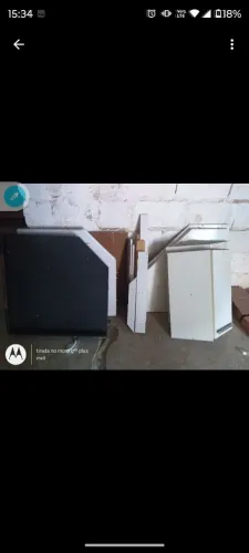 Armário de canto,aéreo e balcao