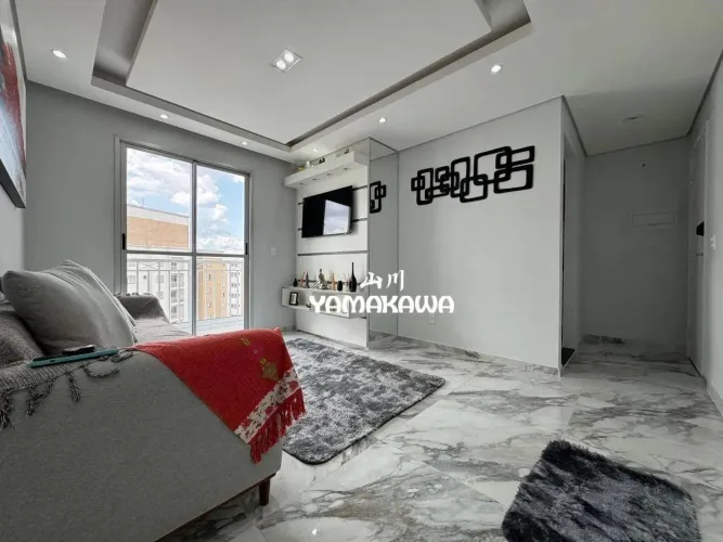 Apartamento com 2 dormitórios para alugar, 56 m² por R$ 4.214,47/mês - Tatuapé - São Paulo