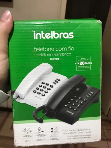 Telefone com Fio Intelbras PLENO