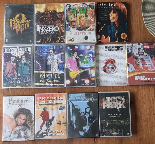 Coleção de DVDs - Shows / Música