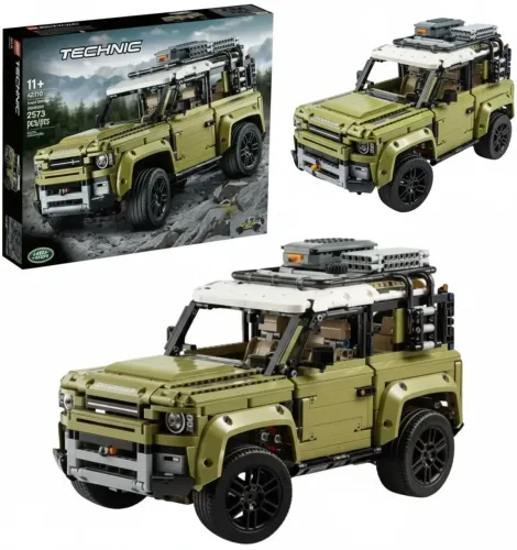 BLOCOS DE MONTAR JEEP LAND ROVER 2573 PEÇAS MODELO 42110 