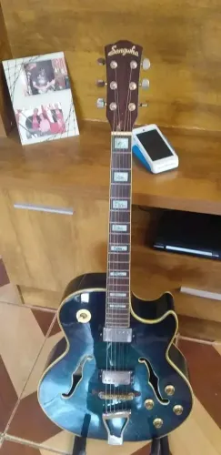 Guitarra Sangwha Semi-acústica(Promoção Natalina)