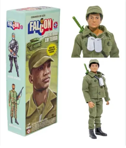 Boneco Falcon - Aventura Em Terra Original Estrela - Lacrado