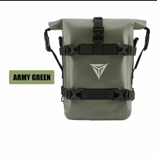 Bolsa 8 litros impermeável para lateral de moto (NOVA)