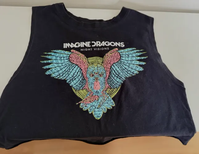 cropped loja oficial imagine dragons (bravado), coleção night visions