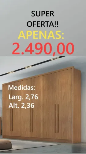 Guarda roupas casal
