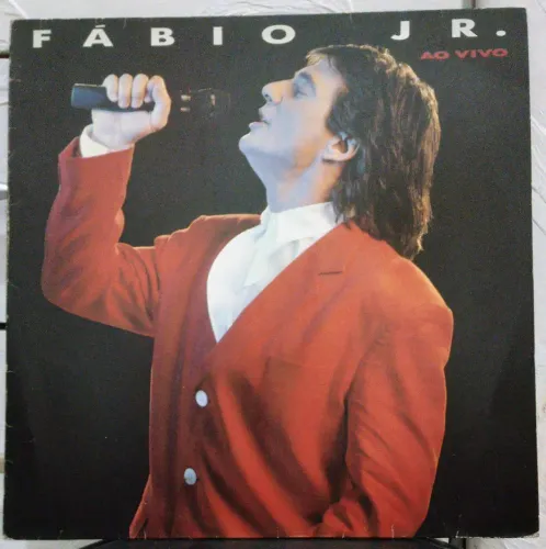Vinil Fábio Jr. Ao Vivo 1989.