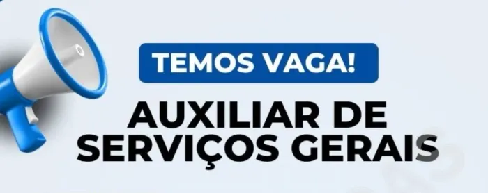 OPORTUNIDADE DE TRABALHO - AUXILIAR GERAL (CIC) - CLT Sem experiência