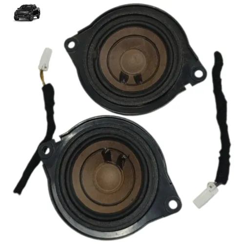 Par Tweeter Alto Falante Fiat Toro 2018 2019 2020 2021 - Preto