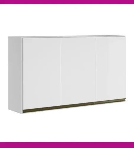 Promoção Armario Aereo Branco 100% MDF   - 21/04 