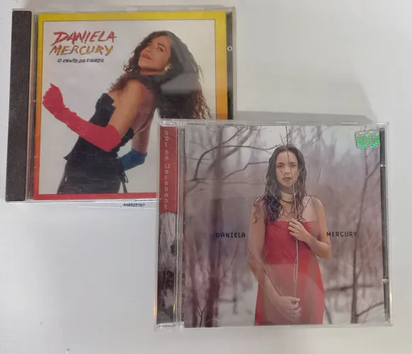 Daniela Mercury - CDs Sol da Liberdade e O Canto da Cidade