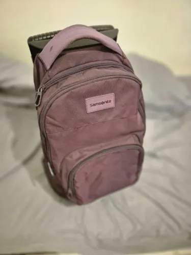 [CONSERVADA] Mochila Samsonite com rodinhas 