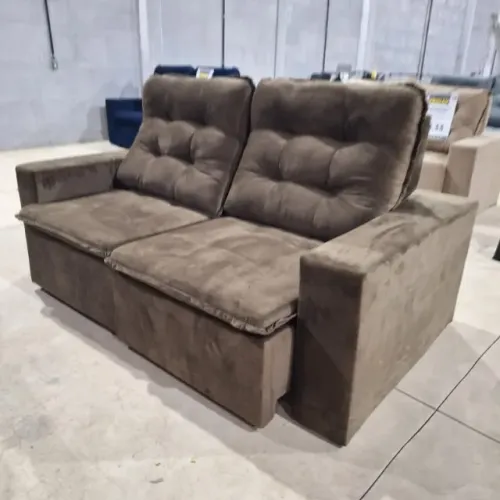 sofa retratil 2 lugares