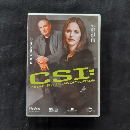 DVD CSI - Segunda Temporada - Volume 2 - 2 DVDs