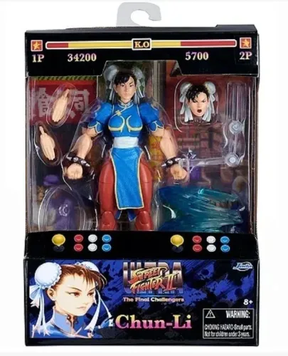 Figura de Ação Chun-Li Street Fighter II
