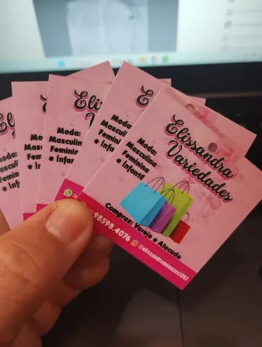 Tags personalizadas etiquetas para roupas e acessórios