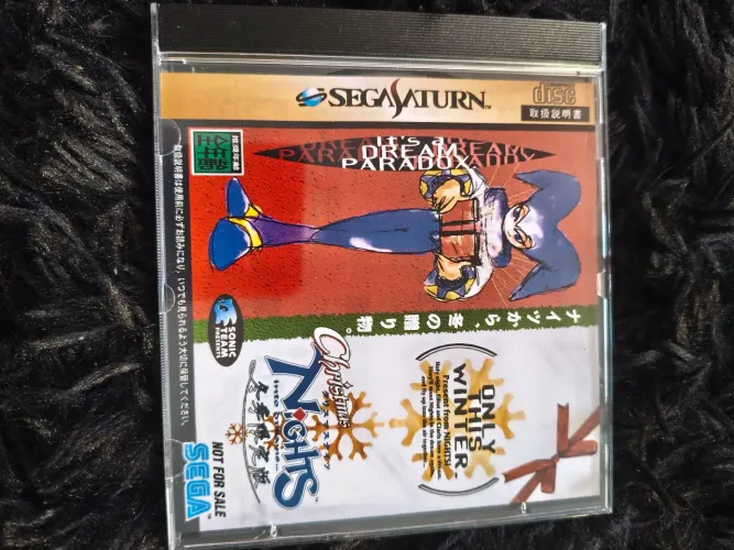 Jogo Christmas NiGHTS para Sega Saturno