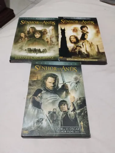 Trilogia "O Senhor dos Anéis" 3 Dvd's duplos