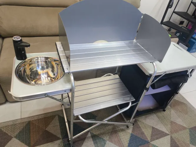 Mesa dobrável Serena NTK para Camping