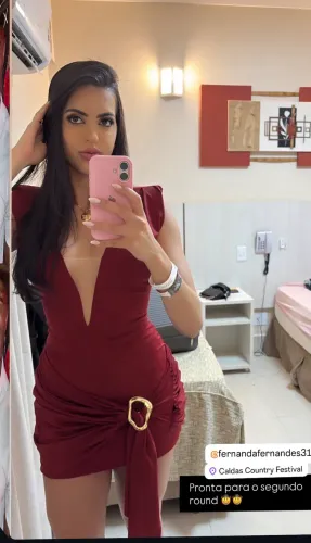 Vestido Festa Vermelho