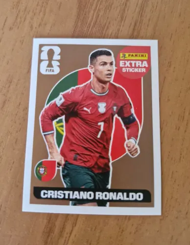 Figurinha Extra Cristiano Ronaldo Bronze Copa 2026 Panini