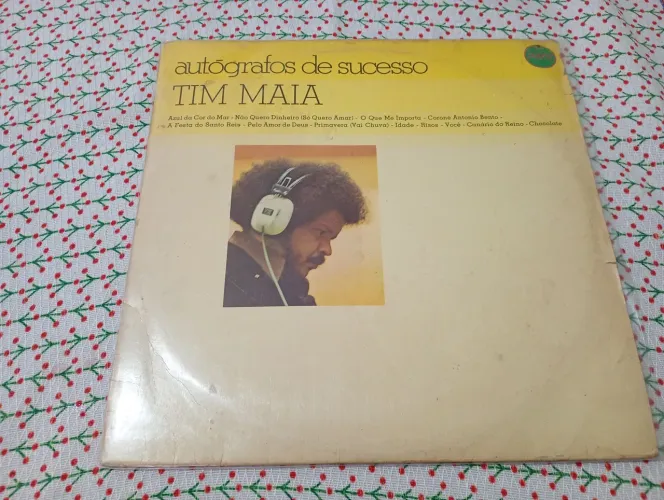 LP Tim Maia entrego na estação de jundiapeba