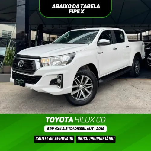 Toyota Hilux CD SRV 4X4 2.8 TDI Diesel Aut. 2019