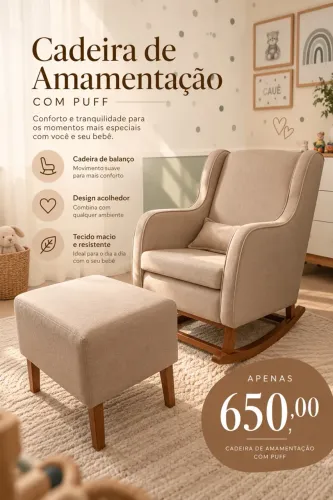 Cadeira de amamentação