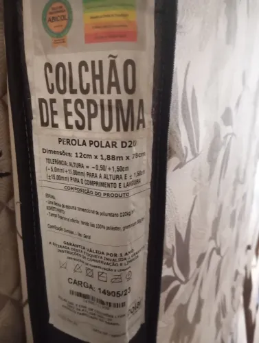Colchão de espuma Pelola Polar densidade 20