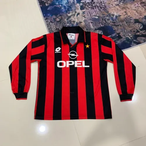 Camiseta manga longa milan raridade original da época 1994