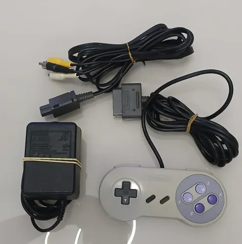 Pacote para deixar Seu Super Nintendo todo original
