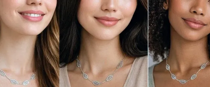 Choker Canutilho e Folhas [ 5anos de garantia]