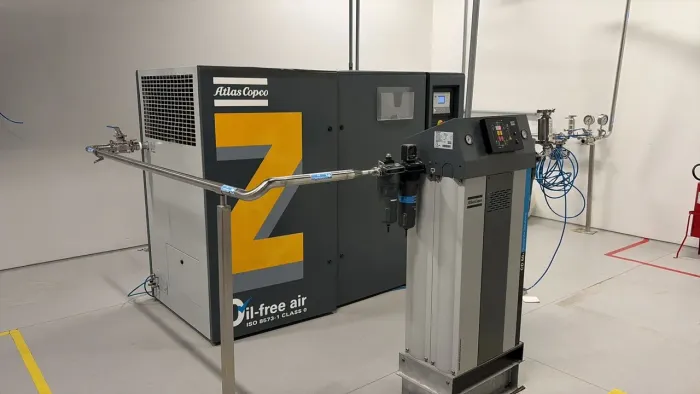 Atlas Copco ZT22VSD Oil Free + Secador