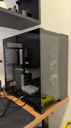 Gabinete corsair 6500X com 03 fans corsair RX120