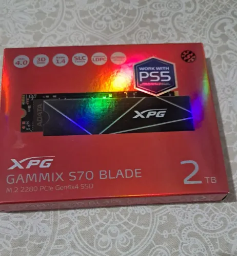 SSD M.2 XPG GAMMIX S70 BLADE + DISSIPADOR DE CALOR