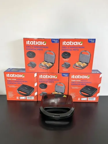 Grill e Sanduicheira Itatiaia 750W FAZEMOS ENTREGA - NOVO