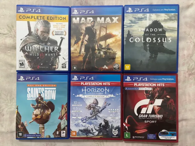Jogos para PS4 e PS5 (Seminovos)