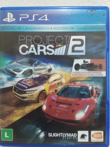 Project cars 2 PS4 midia fisica