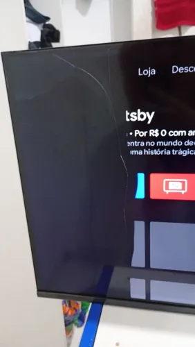 TV TCL 32 Polegadas - Para Retirada de Peças / Conserto (Tela Trincada)
