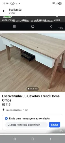 Mesa escritório ou troco por mesa da última foto