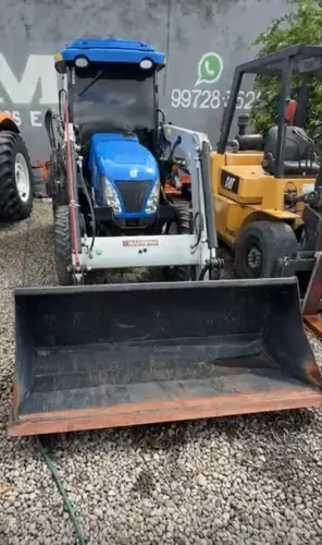Nem Holland 75 TT 2025 com 900 horas completo com lâmina e concha 