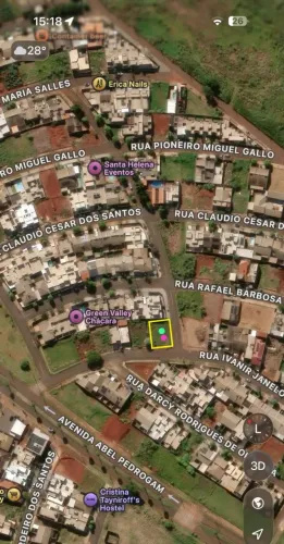 Terreno de esquina no Ecovalley | 389 m²