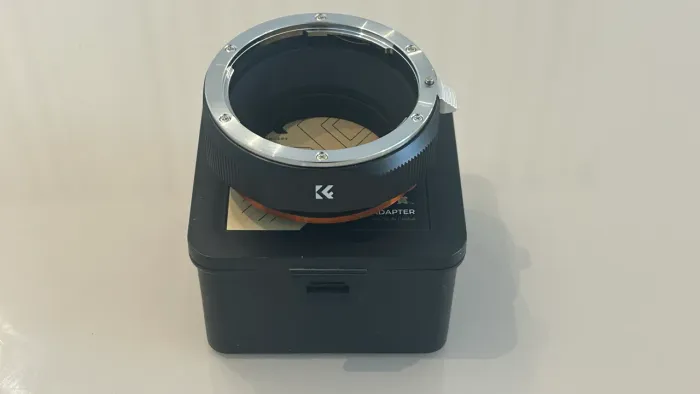 Adaptador de lente Cânon para câmera Sony