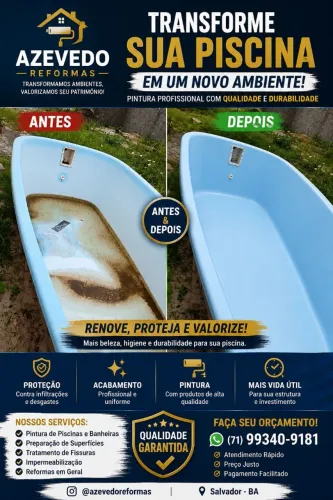 Piscina no preço 