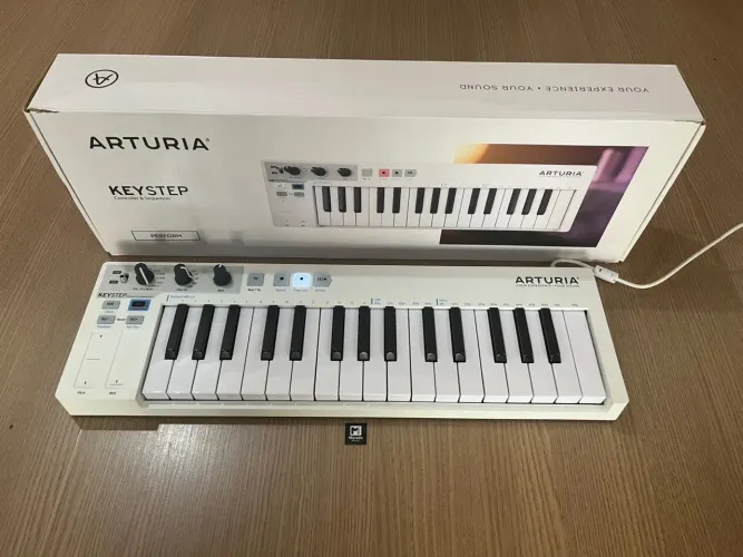 Arturia keystep 32 teclas - Avista de 1.390 por 1.190 ou até 21x 