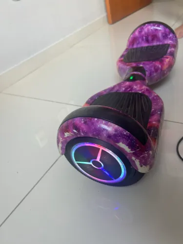 Hoverboard de led com carregador e capa 